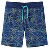 vidaXL Barnshorts med sn&ouml;re marinbl&aring; 104