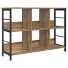 vidaXL Hyllsystem 6 niv&aring;er 102 x 32 x 72,5 cm Konstruerat tr&auml;