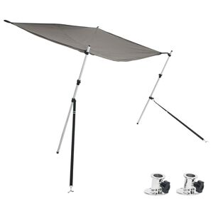 vidaXL F&ouml;rl&auml;ngningsdel f&ouml;r b&aring;tkapell antracit 174x205x(115-194) cm