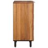 vidaXL Sideboard Acacia Brun Finish 40 x 33 x 75 cm Massivt mangotr&auml;
