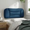 vidaXL Headboard Cushion "Hvar" Blue 80 cm Fabric