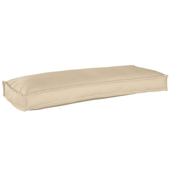 vidaXL Pallkuddset 2 pcs Beige 100 x 40 x 8 cm Oxford Tyg