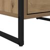 vidaXL Sideboard med l&aring;da Artisan Ek 42 x 36 x 75.5 cm Konstruerat tr&auml;