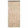 vidaXL Insektsdraperi beige 90x220 cm chenille