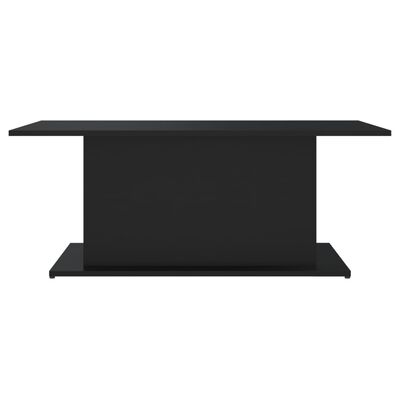 vidaXL Soffbord svart 102x55,5x40 cm spånskiva
