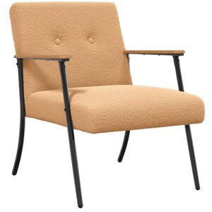 vidaXL f&aring;t&ouml;lj Beige Kr&auml;lsig Ull-liknande Tyg