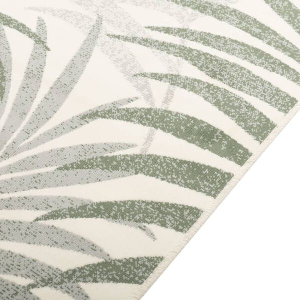 vidaXL Matta kort lugg flerfärgad inomhus/utomhus 190x300 cm halkfri