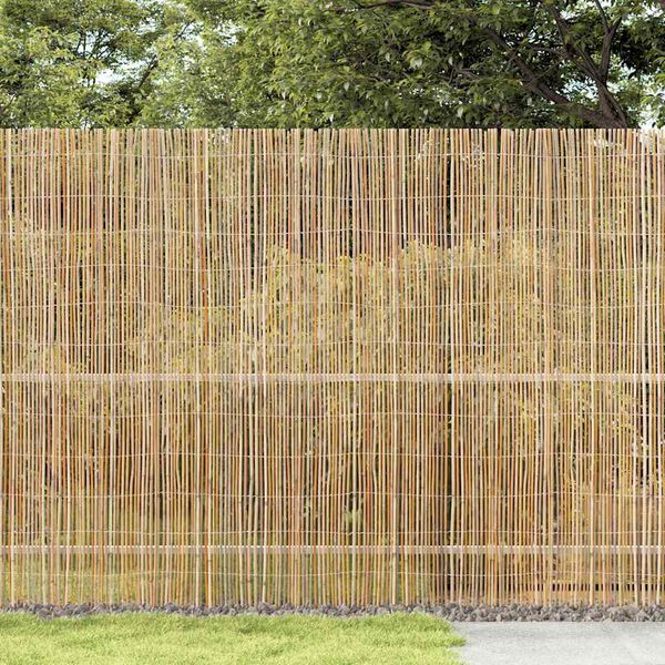 vidaXL Bambust&auml;ngsel Naturf&auml;rg 600 x 150 cm Bambu