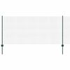 vidaXL Svetsat tr&aring;dgeller med stolpar 50 x 1 m PVC-belagda st&aring;l Gr&ouml;n