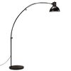 vidaXL Golvlampa 25 W svart 150 cm E27