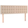 vidaXL S&auml;nggavlar cappuccino 144x5x78/88 cm konstl&auml;der