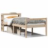 vidaXL Seniors&auml;ng med s&auml;nggavel 75x190 cm massiv furu