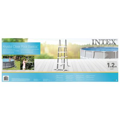 Intex Säkerhetsstege med 4 steg 122 cm