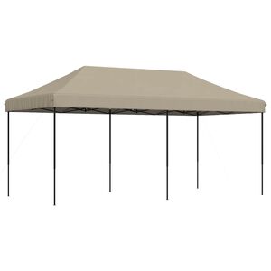 vidaXL Partyt&auml;lt Taupe 292 x 580 x 315 cm Oxford Tyg