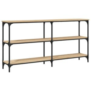 vidaXL Avlastningsbord sonoma ek 150x29x75 cm konstruerat tr&auml;