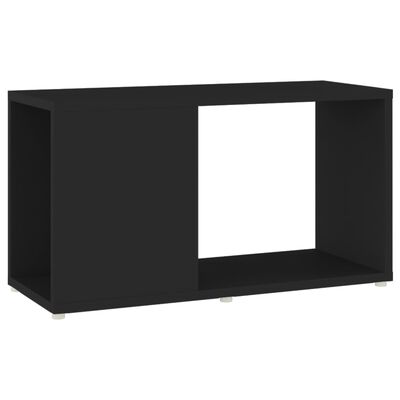 vidaXL TV-bänk svart 60x24x32 cm konstruerat trä