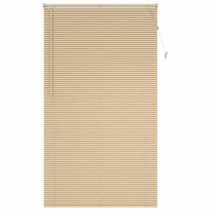 vidaXL Persienn Justerbar Ljusbrun med M&ouml;nster 213 x 120 cm PVC