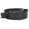 vidaXL Rotisserieset med ring grill 57 cm svart