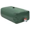 vidaXL Vattentank med kran vikbar 1000 L PVC