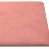 vidaXL V&auml;ggs&auml;nggavel 12 pcs Rosa 30 x 30 cm Sammet