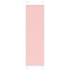 vidaXL Plisserad persienn rosa 55x200cm tyg bredd 54,4cm polyester
