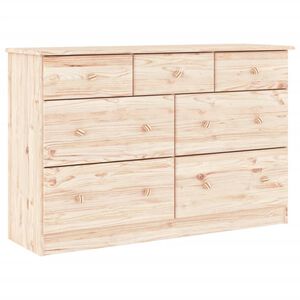 vidaXL Byr&aring; ALTA 112x35x73 cm massiv furu