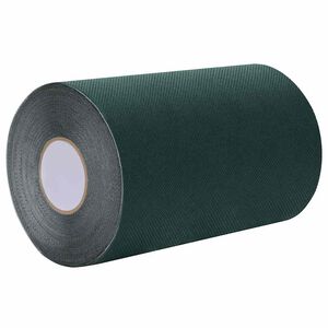 vidaXL Sj&auml;lvh&auml;ftande konstgr&auml;stav Svart 5 cm x 10 m Syntetiskt tyg