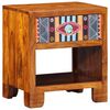 vidaXL Sideboard Flerf&auml;rgsdesign 40 x 35 x 45 cm massivt akacia
