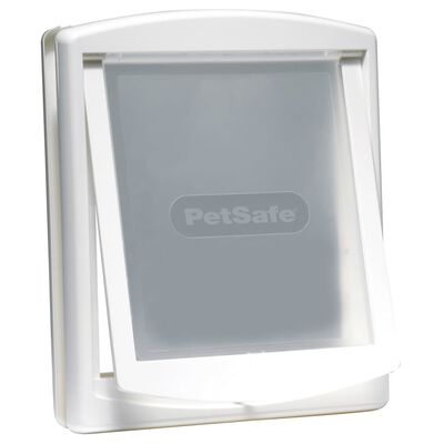 PetSafe 2-vägslucka för husdjur 760 stor 35,6x30,5 cm vit