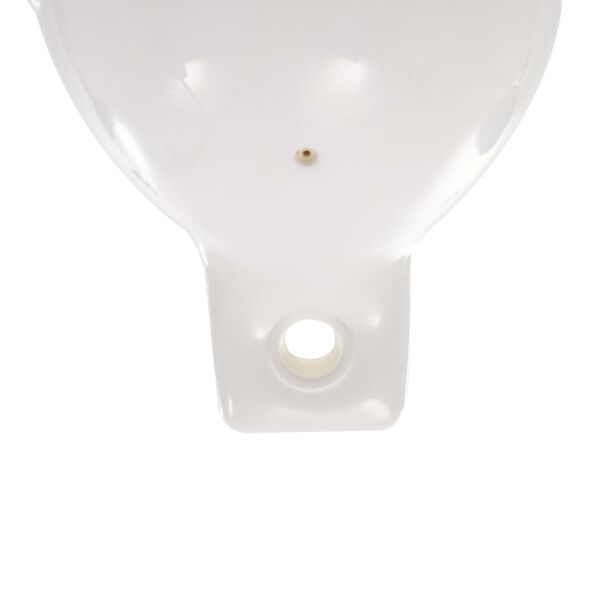 vidaXL Båtfender 4 st vit 58,5x16,5 cm PVC