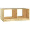 vidaXL Soffbord 75x50x33,5 cm massivt grantr&auml;