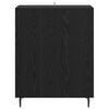 vidaXL Sideboard Svart Ek 69,5 x 34 x 90 cm Konstruerat tr&auml;