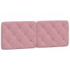 vidaXL Bed with Mattress Pink 140x200 cm Velvet