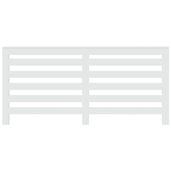 vidaXL Elementskydd vit 175x20x82 cm konstruerat tr&auml;