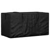 vidaXL Dynv&auml;ska svart 150x75x75 cm polyeten