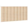 vidaXL Tr&auml;monter f&ouml;r samlarobjekt med 80 fack 80x4,5x40,5cm