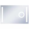 vidaXL Badrumsspegel LED med touch-sensor 100x60 cm