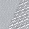 vidaXL Poolskydd silver 400x200 cm PE