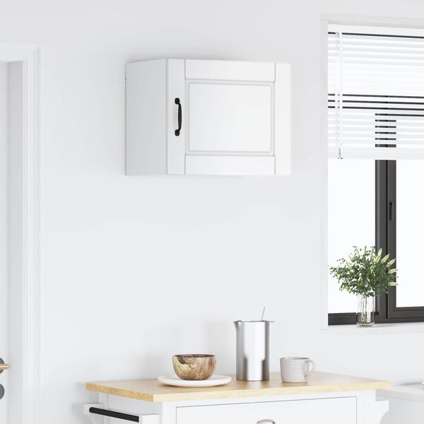 vidaXL K&ouml;kssk&aring;p H&ouml;gblanka vita 50 x 31 x 40 cm Konstruerat tr&auml;