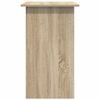 vidaXL Skrivbord sonoma-ek 80x45x74 cm konstruerat trä