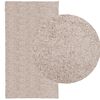 vidaXL Ryamatta PAMPLONA l&aring;ng lugg modern beige 60x110 cm