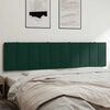 vidaXL Headboard Cushion "Hanko" Dark Green 200 cm Velvet