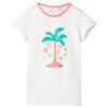T-shirt f&ouml;r barn ecru 92
