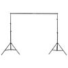 vidaXL Studiobelysning inklusive bakgrunder & paraplyer
