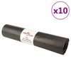 vidaXL Avfallsp&aring;sar 250 st svart 120 L