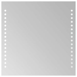 vidaXL Badrumsspegel LED 30x30 cm