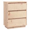 vidaXL Sk&auml;nk 60x34x75 cm massiv furu