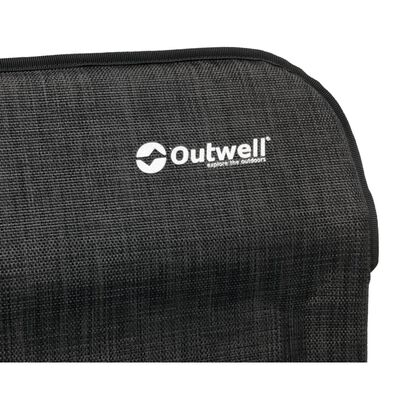 Outwell Hopfällbar stol Ontario svart & grå