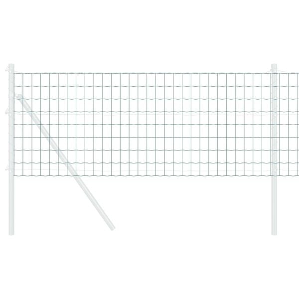 vidaXL Eurog&auml;rdsel Gr&ouml;n 0,6 x 50 m PVC-belagt j&auml;rn
