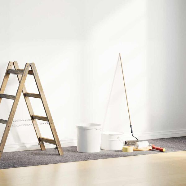 vidaXL Halkfri m&aring;larduk 50 m 220 g/m&sup2; gr&aring;